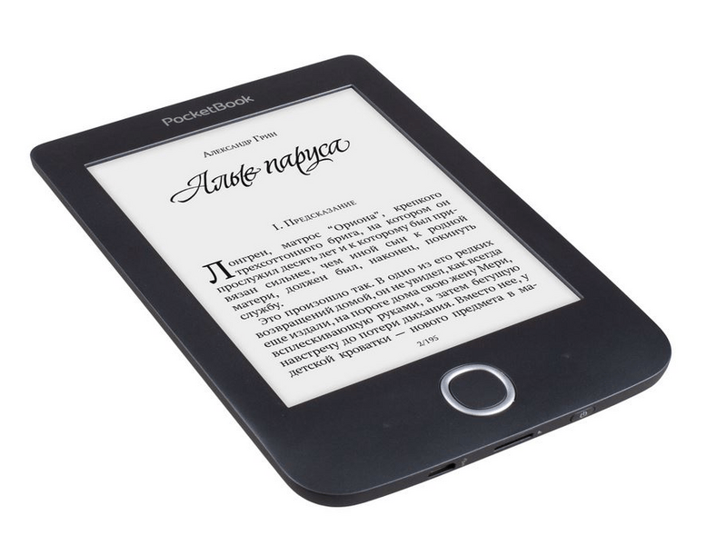 PocketBock Basic3 ebook olvasó fekete (614W 2E)