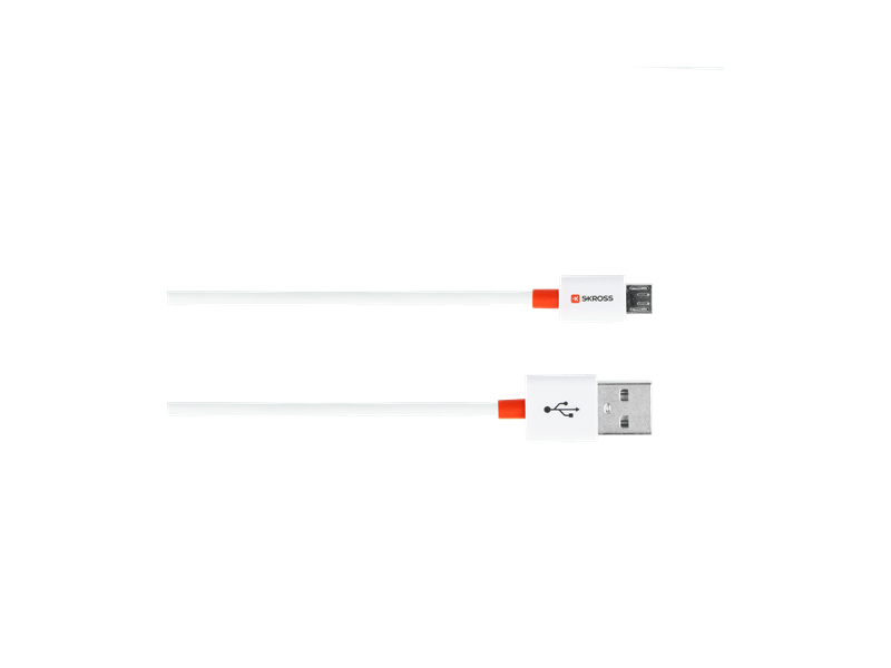 SKROSS kabel za sinkronizaciju s mikro USB i USB konektorom, travel