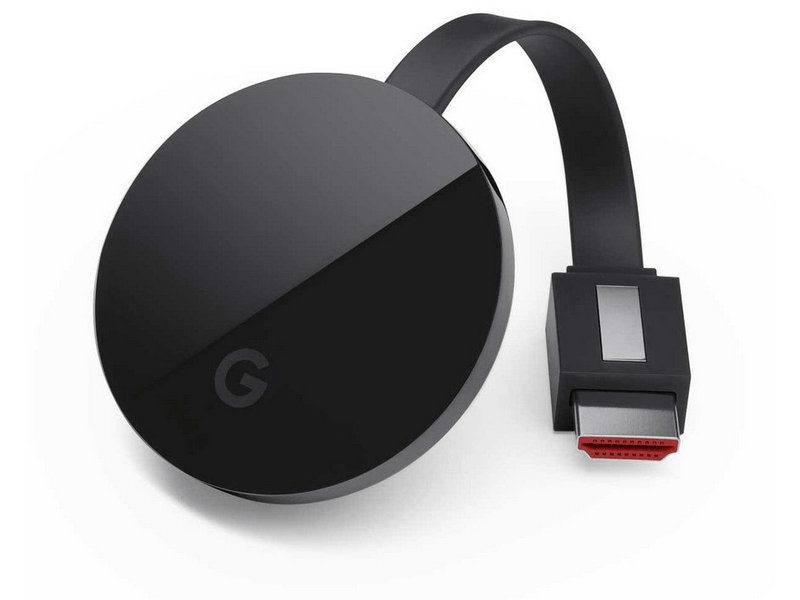 Google Chromecast Ultra Multimédia Lejátszó, Fekete