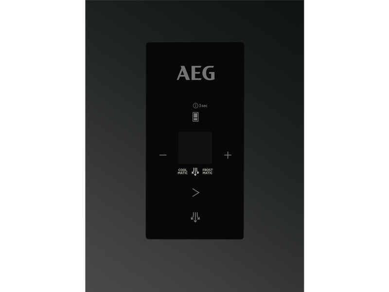 AEG RCB83724MX CustomFlex kombinált hűtőszekrény, NoFrost, FreshBox fiók, 200 cm, A++