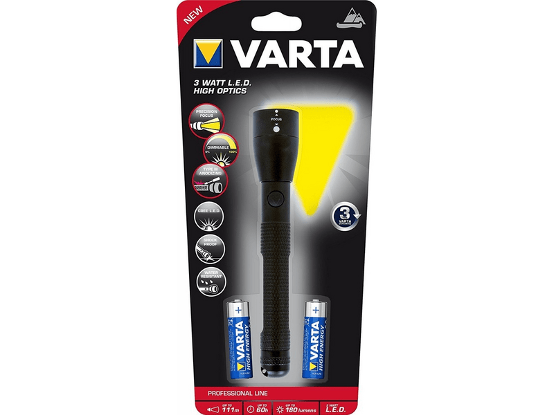 VARTA HIGH OPTICS F20 elemlámpa