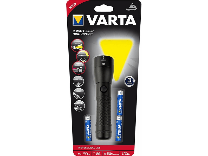 VARTA HIGH OPTICS F10 elemlámpa