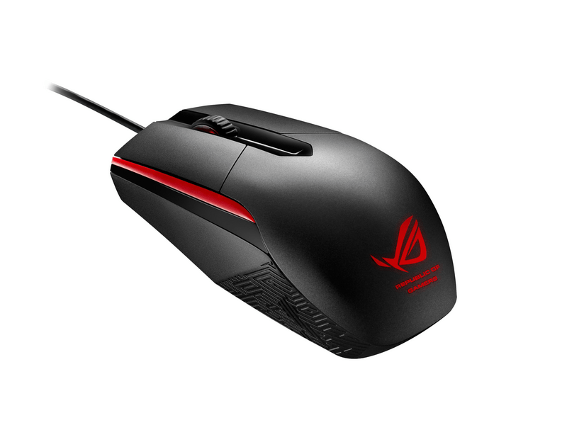 ASUS ROG Sica Gamer egér, Fekete