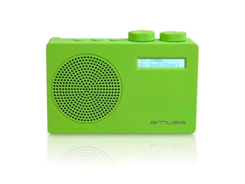 MUSE M-100 DG DAB+ Digitális rádió Zöld