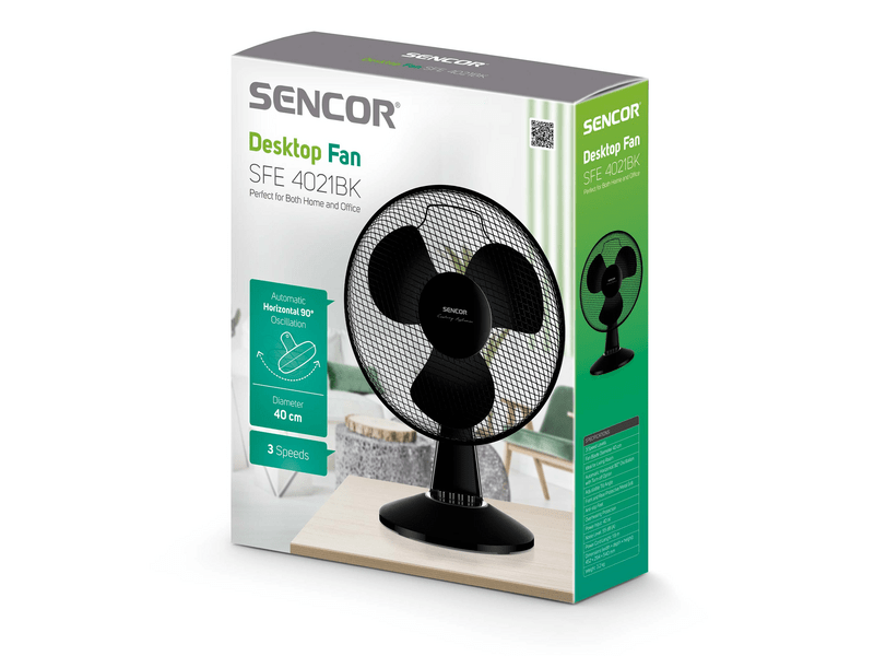 SENCOR SFE 4021BK Ventillátor
