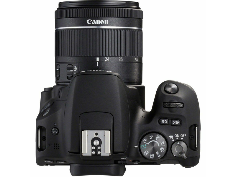CANON EOS 200D + 18-55 DC STM Digitális fényképezőgép, Fekete