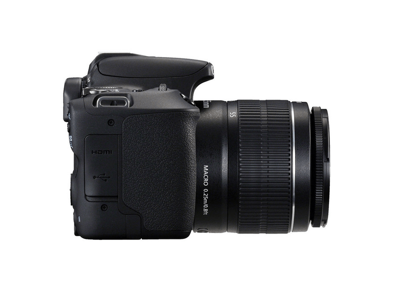 CANON EOS 200D + 18-55 DC STM Digitális fényképezőgép, Fekete