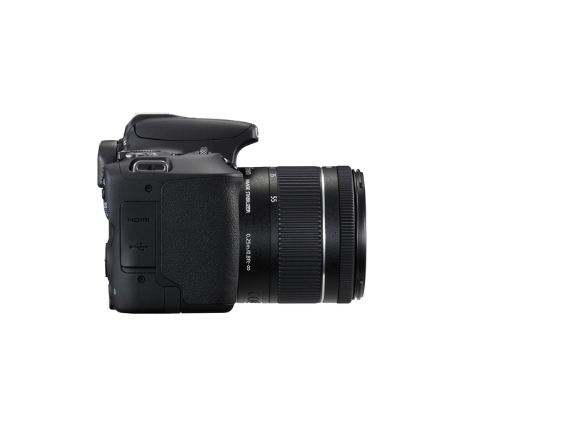 CANON EOS 200D CP + 18-55 S CP Digitális fényképezőgép, Fekete