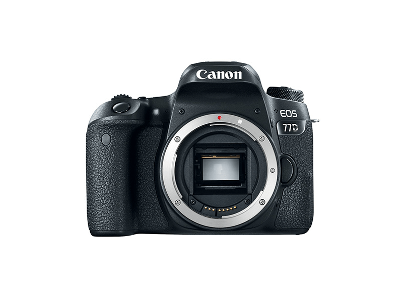 CANON EOS 77D BODY 24.2 MPX Digitális fényképezőgép, Fekete