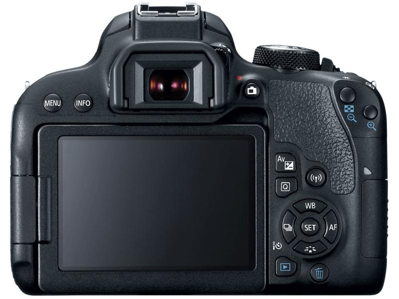 CANON EOS 800D 24.2MPX Digitális fényképezőgép, Fekete (AC1895C002AA)