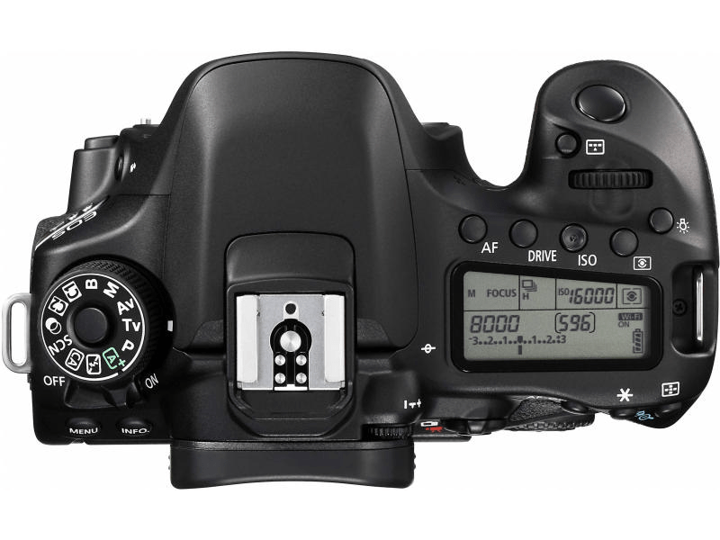 CANON EOS 80D BODY 24.2 MPX Digitális fényképezőgép, Fekete