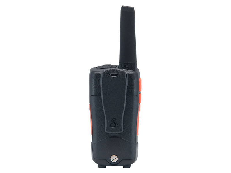 Cobra PMR 12 km Hatótávolságú 8-Csatornás Walkie-talkie Fekete/Piros (AM1035)
