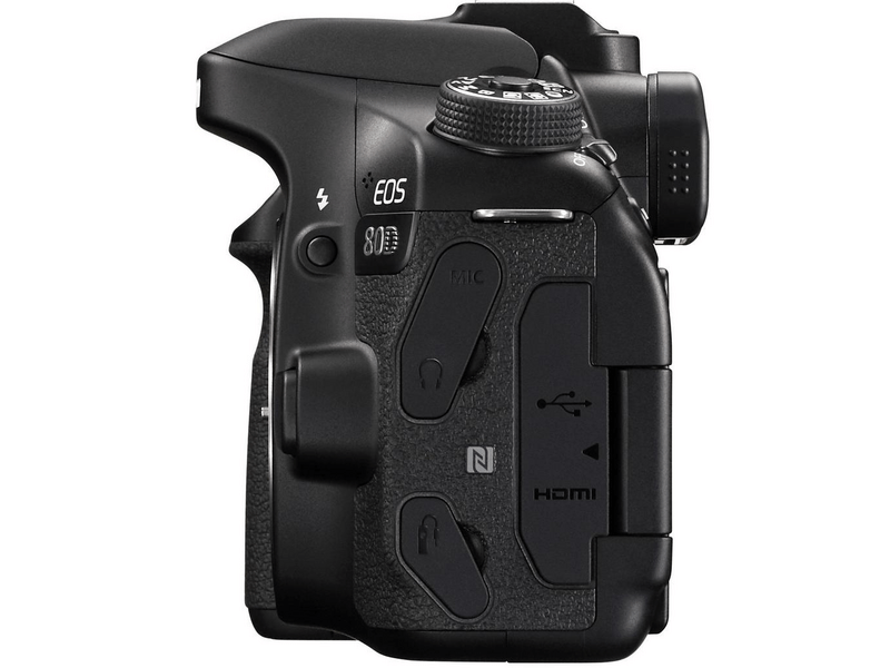 CANON EOS 80D + 18-55 IS STM Digitális fényképezőgép, Fekete