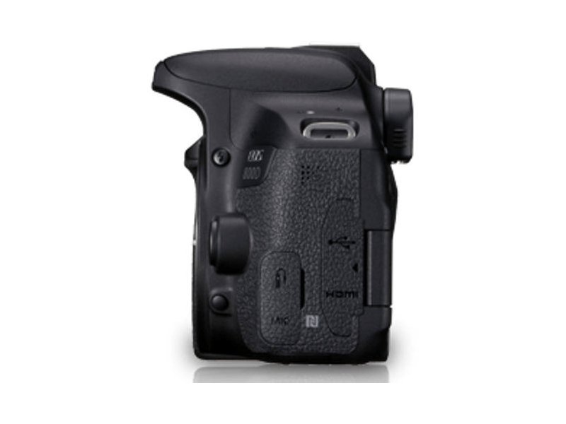 CANON EOS 800D + EF-S 18-55 mm IS STM Digitális fényképezőgép, Fekete