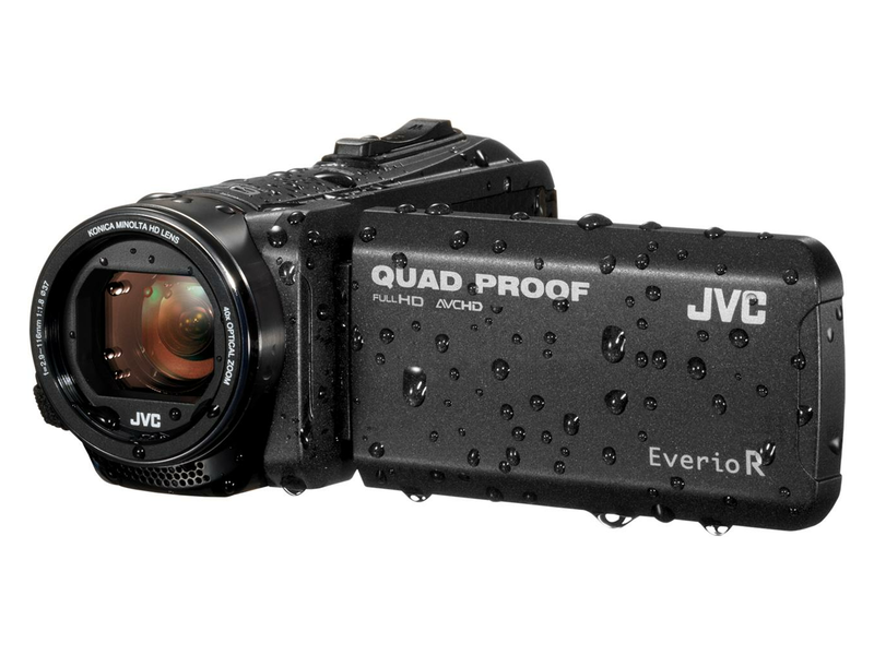 JVC GZ-R405BEU Full HD Quad-Proof videókamera, Fekete