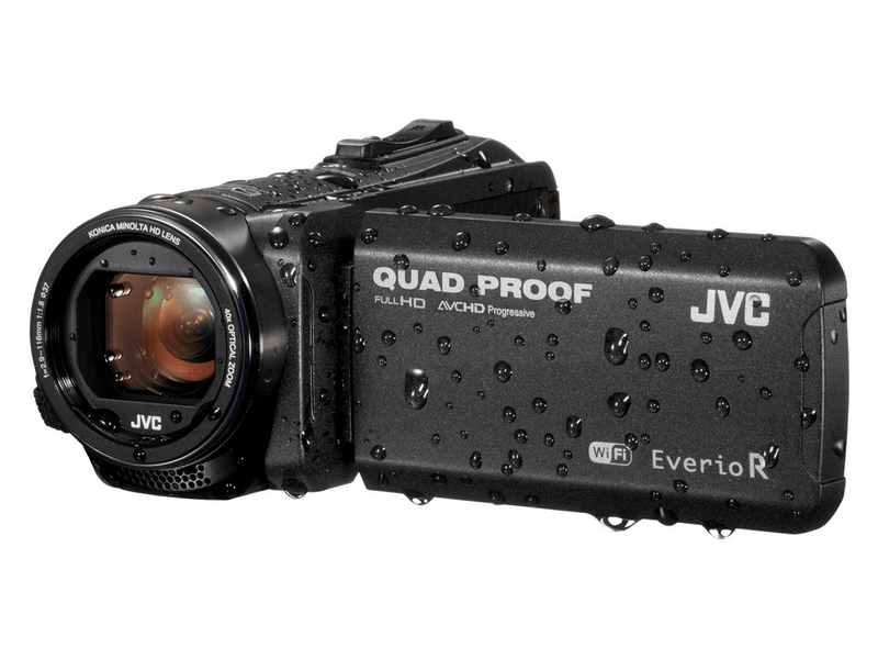JVC GZ-RX605BEU Wi-Fi Quad-Proof videókamera, Fekete