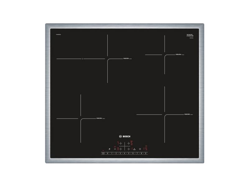 BOSCH PIF645FB1E Beépíthető indukciós-üvegkerámia főzőlap