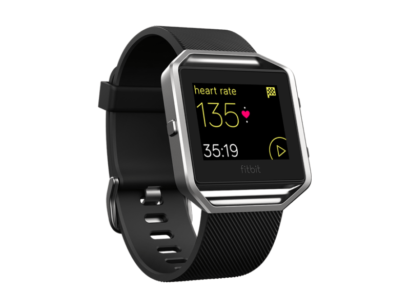 Fitbit Blaze okosóra, Fekete/Ezüst