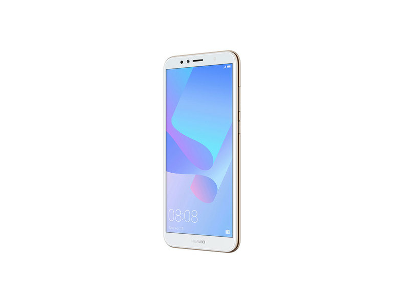 HUAWEI Y6 2018 Dual SIM 16 GB Kártyafüggetlen Mobiltelefon, Arany