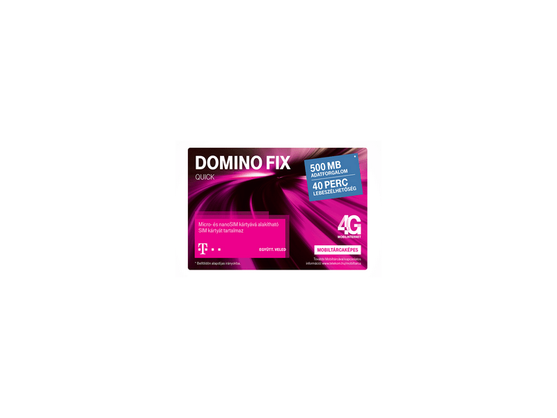 Domino Fix Quick SIM-csomag Telekom