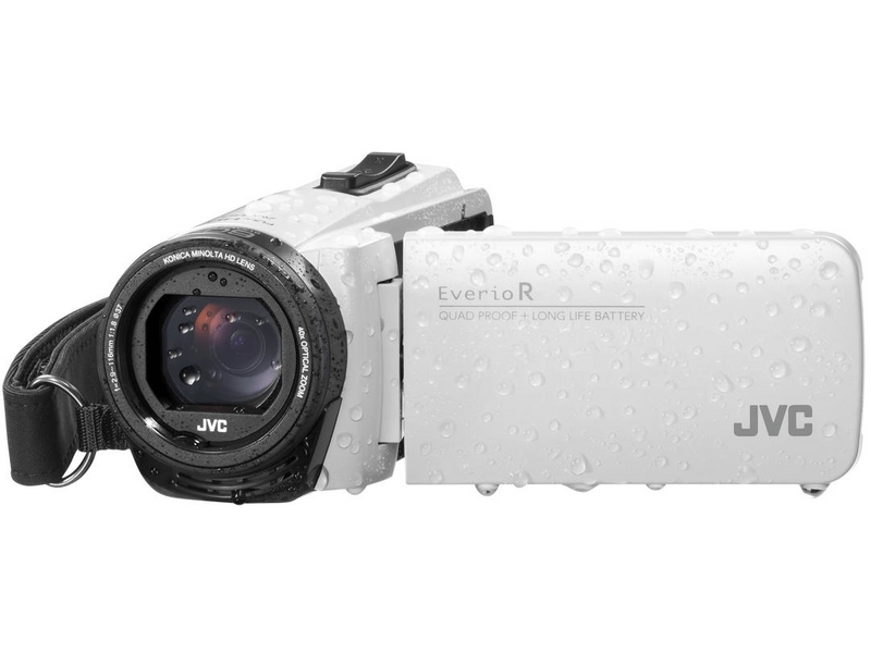 JVC GZ-R495 Quad-Proof videókamera, Fehér