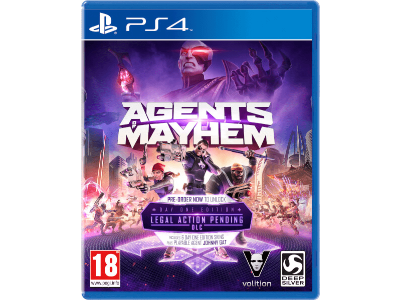 Techland Agents of Mayhem Retail Edition (PS4) játék