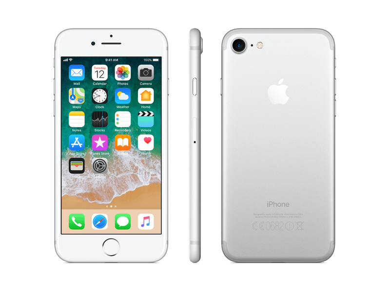 Apple iPhone 7 128 GB Kártyafüggetlen Mobiltelefon, Ezüst
