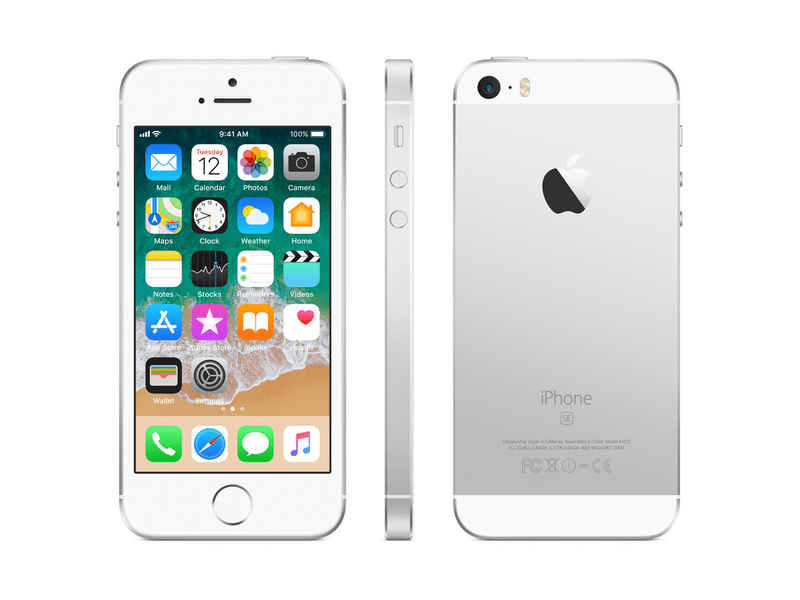Apple iPhone SE 32 GB Kártyafüggetlen Mobiltelefon, Ezüst
