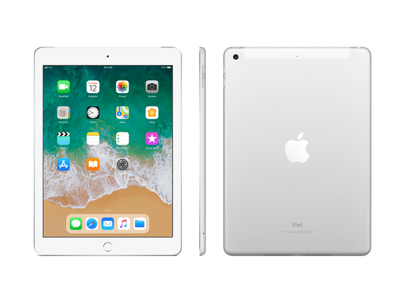 Apple 9.7 iPad 6 Cellular 32GB MR6P2HC/A Silver