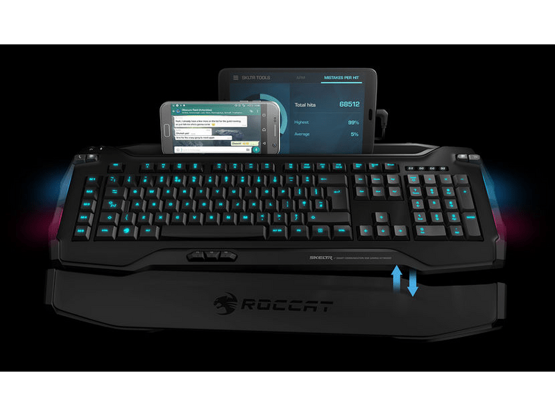 Roccat Skeltr- intelligens billentyűzet (ROC-12232-GY)