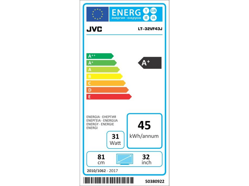 JVC LT32VF43J Full HD LED Tv