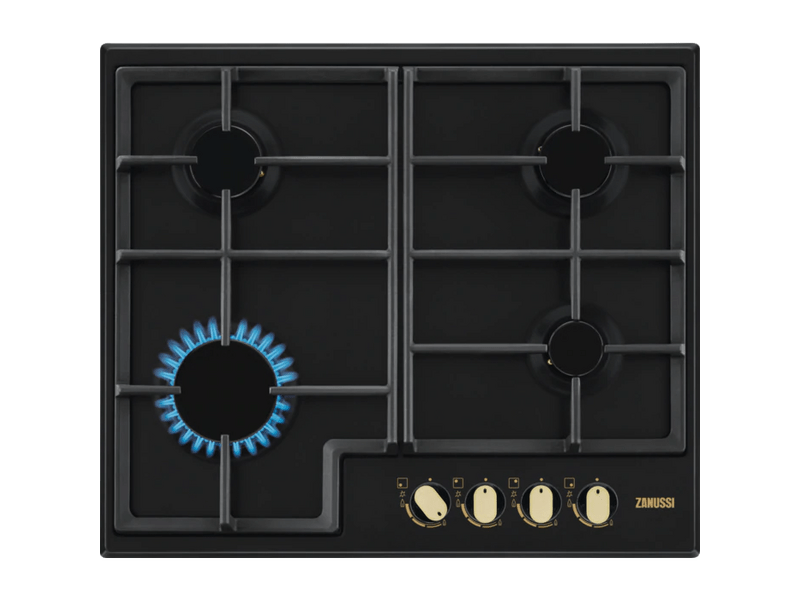 Zanussi ZGH66414CA Rusztikus beépíthető gáz főzőlap, 60 cm
