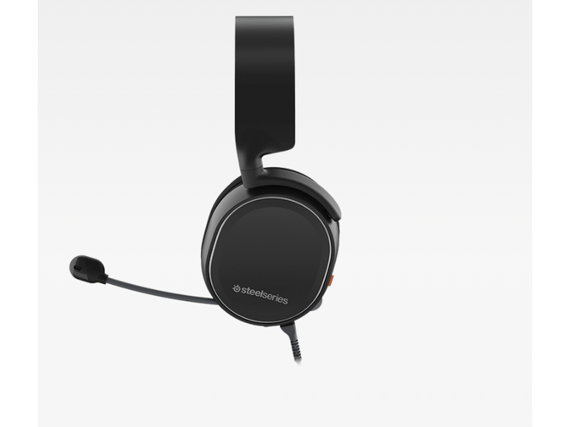 Steelseries Arctis 3 gamer fejhallgató, Fekete (61503)
