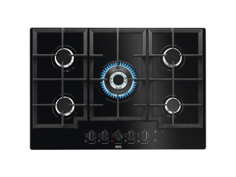 AEG HKB75540NB Beépíthető gáz főzőlap, 70 cm