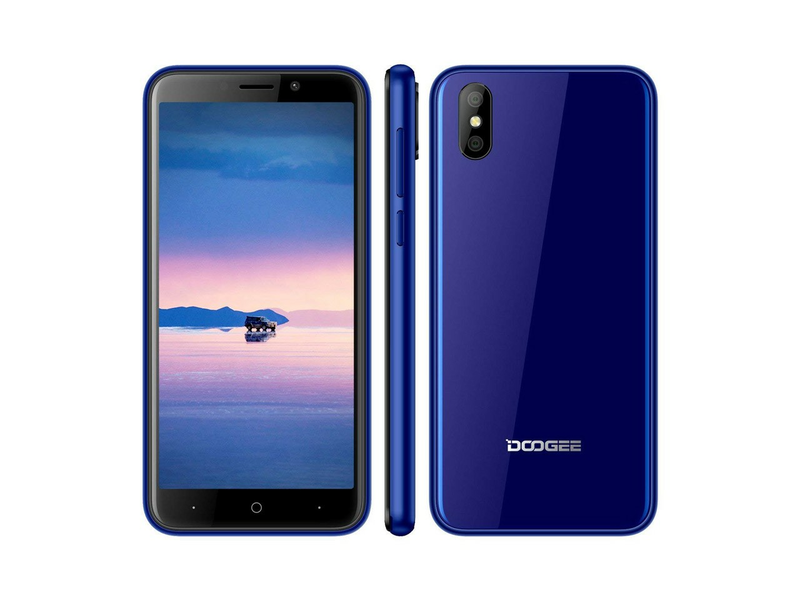 DOOGEE X50 Dual SIM 8 GB Kártyafüggetlen okostelefon, Kék
