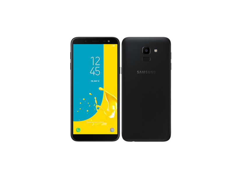 Samsung Galaxy (SAM J600) J6 Dual SIM 32 GB Okostelefon, Fekete