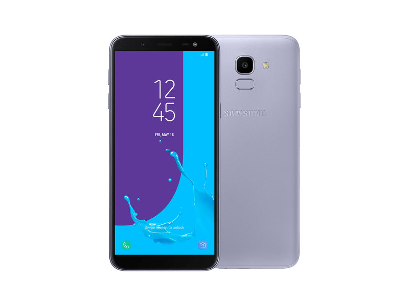 Samsung Galaxy (SAM J600) J6 Dual SIM 32 GB Okostelefon, Orchidea színű