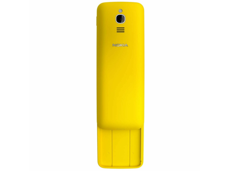 Nokia 8110 4G Dual SIM 4 GB Kártyafüggetlen Mobiltelefon, Sárga