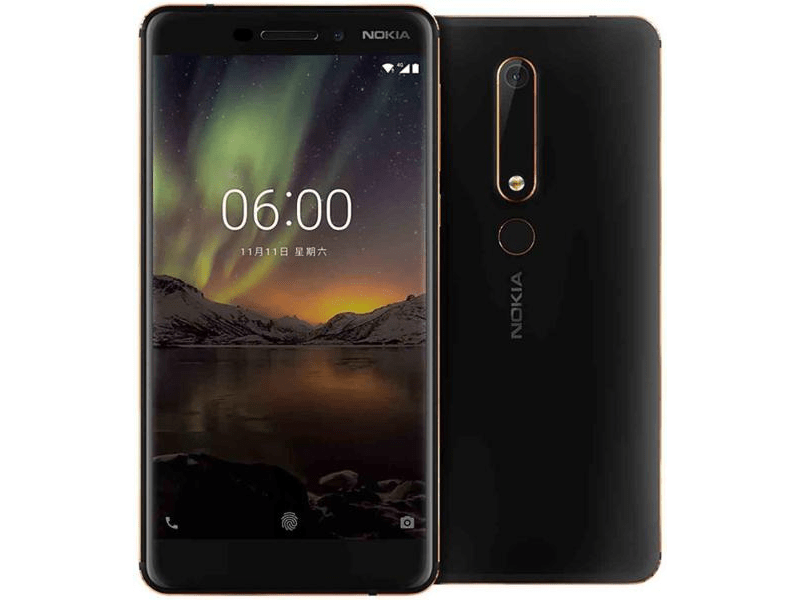 NOKIA 6.1 Dual SIM 32 GB Kártyafüggetlen okostelefon, Fekete