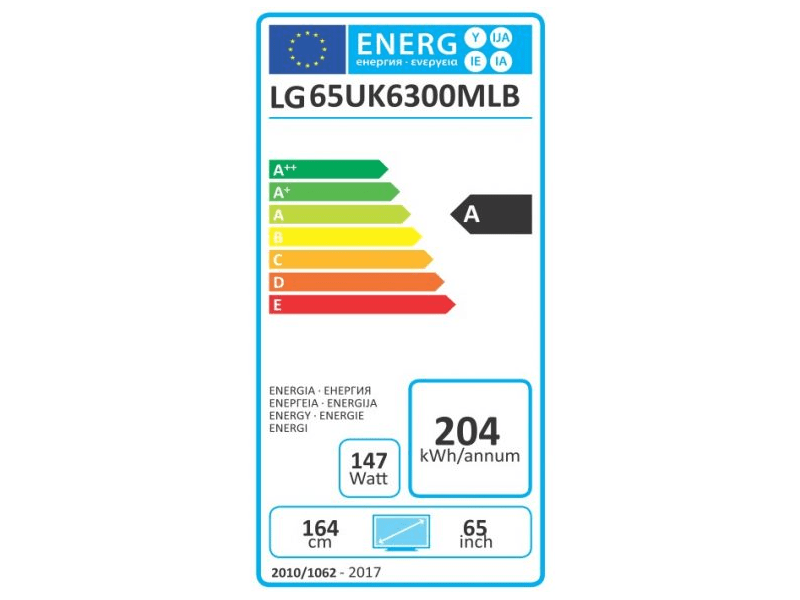 LG 65UK6300MLB Smart LED 4K Ultra HD Televízió
