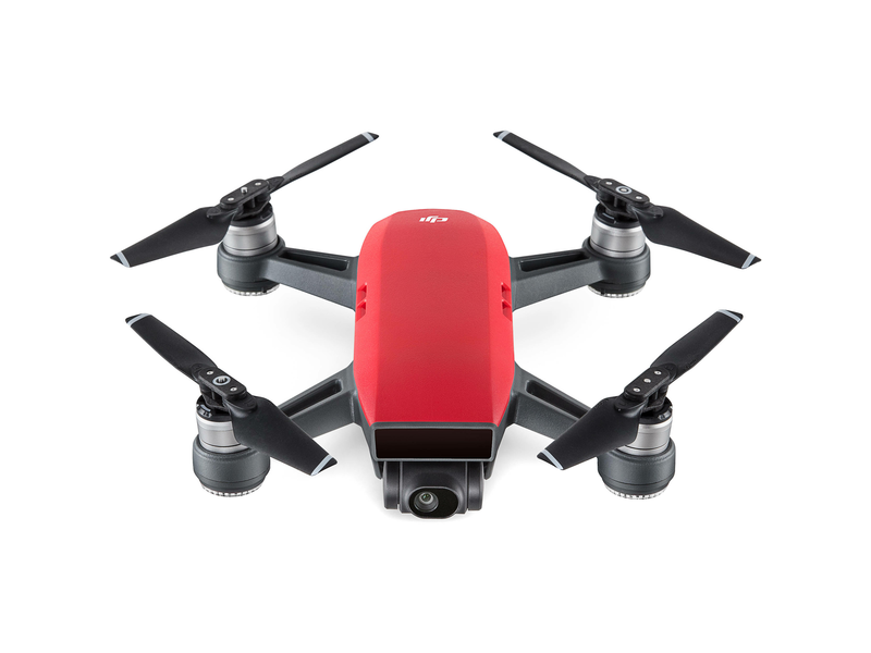DJI Spark drón piros +Ajándék távirányító