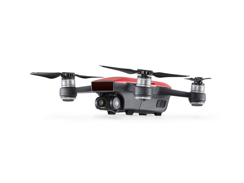 DJI Spark drón piros +Ajándék távirányító