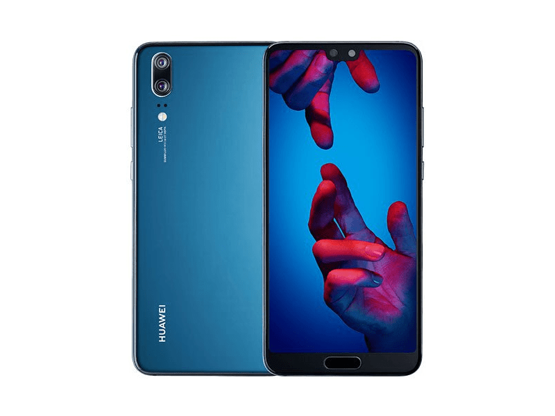 Huawei P20 Dual SIM 64 GB Kártyafüggetlen Mobiltelefon, Holdfény kék