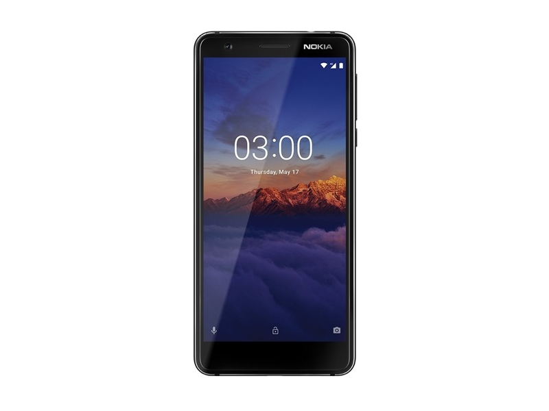 Nokia 3.1 Dual SIM 16 GB Kártyafüggetlen Mobiltelefon, 3.1 DS Fekete