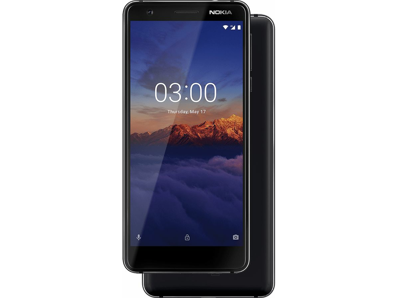 Nokia 3.1 Dual SIM 16 GB Kártyafüggetlen Mobiltelefon, 3.1 DS Fekete