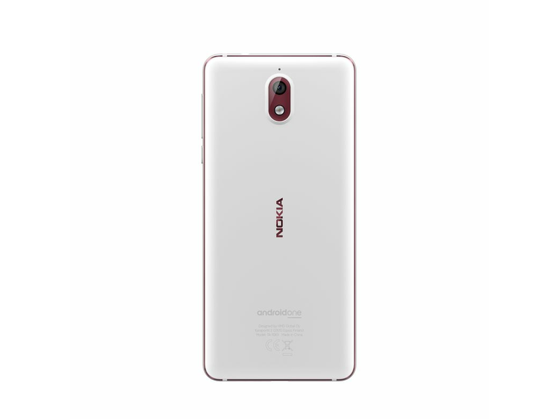 Nokia 3.1 Dual SIM 16 GB Kártyafüggetlen Mobiltelefon, Fehér