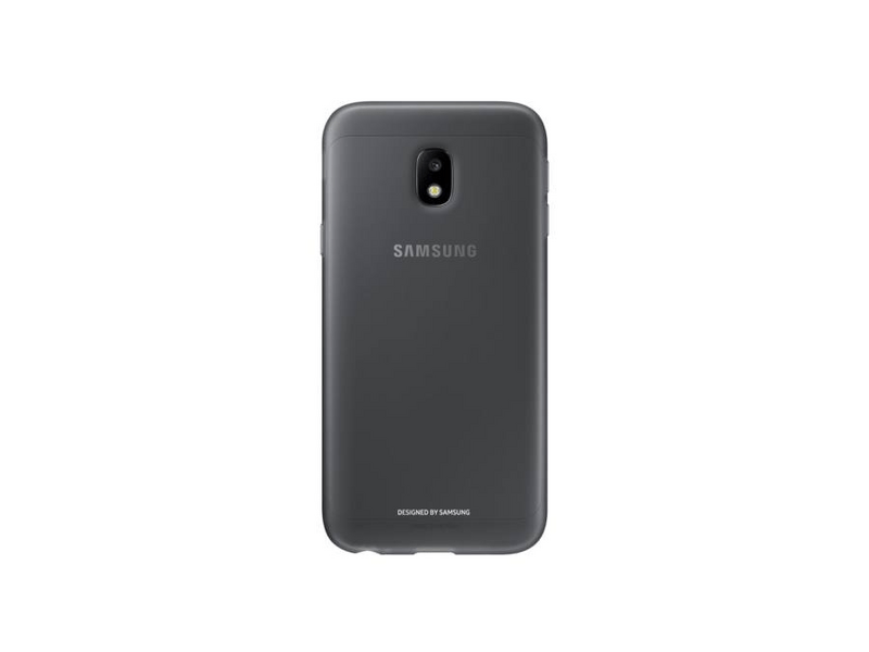 Samsung Galaxy J3 (2017) EF-AJ330TBEEGW Szilikon tok, Fekete
