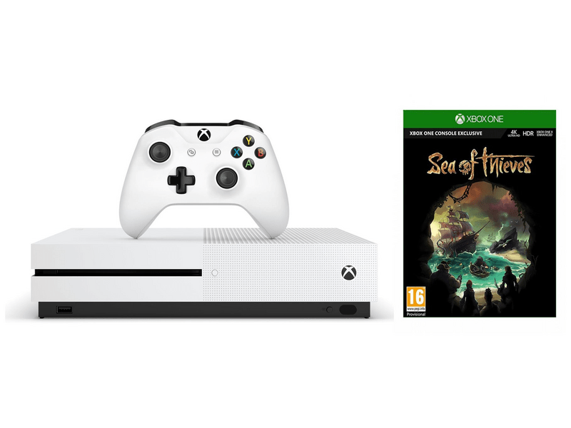 Microsoft Xbox One S (Slim) 1TB + Sea of Thieves Játékszoftver (234-00333)
