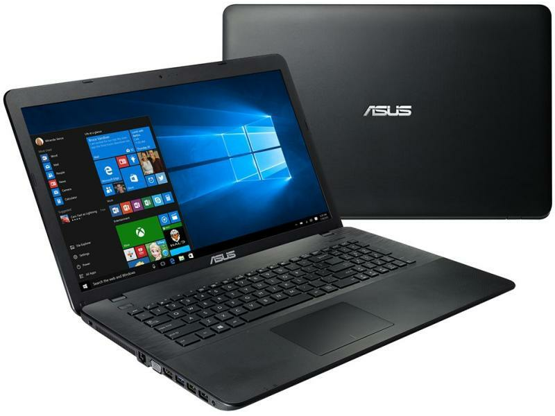 Asus X751NA-TY084 Notebook, Fekete