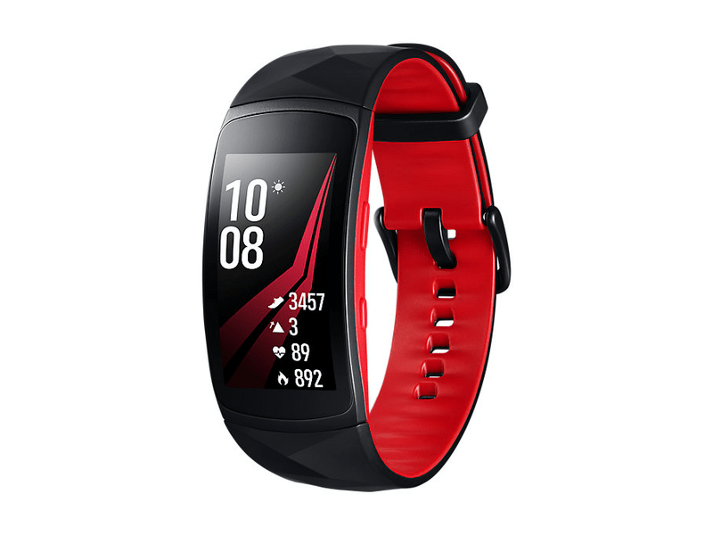 Samsung Gear Fit2 Pro S SM-R365NZRAXEH Okosóra, Piros